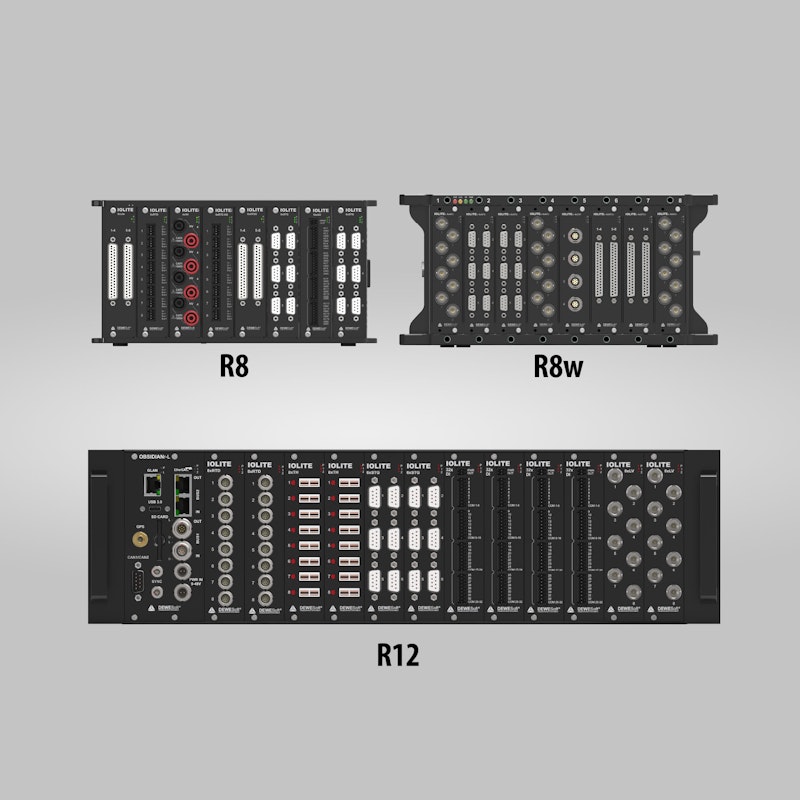 OBSIDIAN R8, OBSIDIAN R12, OBSIDIAN R8w systems