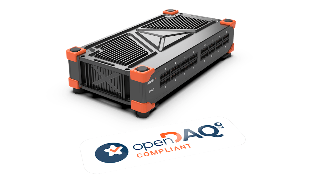 SIRIUS X is featuring openDAQ™ compatibility