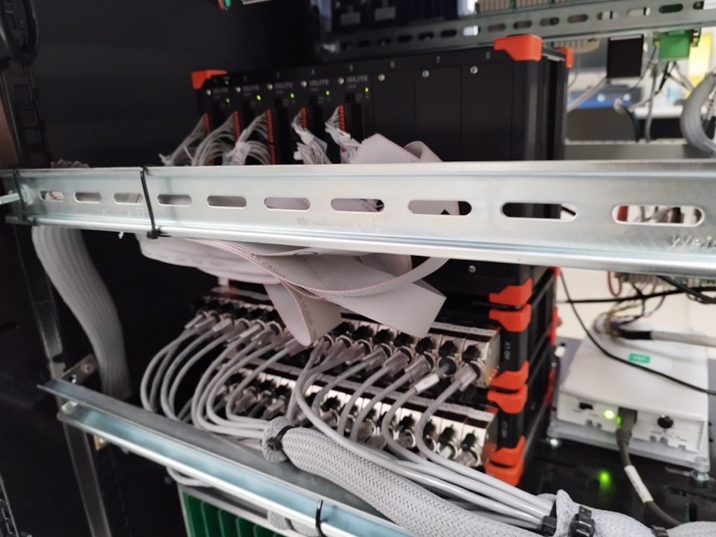 Figure 10. A view inside the cabinet.