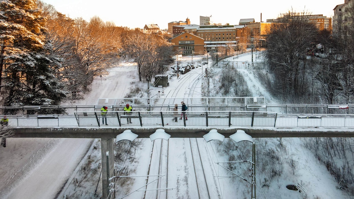 Dynamic Characterization of a Two-Span Pedestrian Bridge