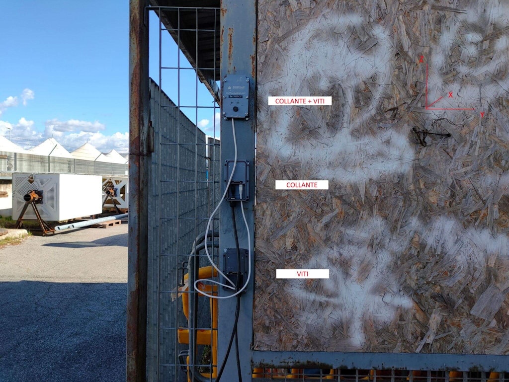 Figure 8. To perform the second adhesive test, we installed IOLITEiw-3xMEMS-ACC-8g modules.
