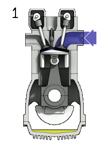4-stroke spark ignited engine 4-stroke spark ignited engine