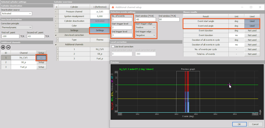 Additional channels setup Additional channels setup