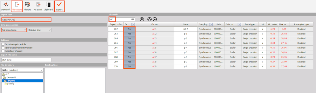 Export the replay file Export the replay file