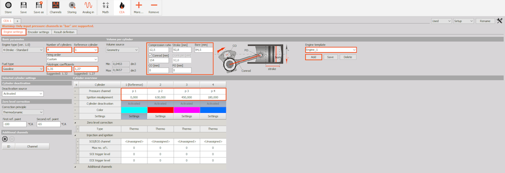 Add the CEA module and define properties