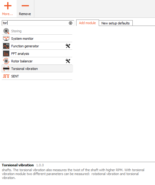 Add Torsional vibration in DewesoftX Add Torsional vibration in DewesoftX