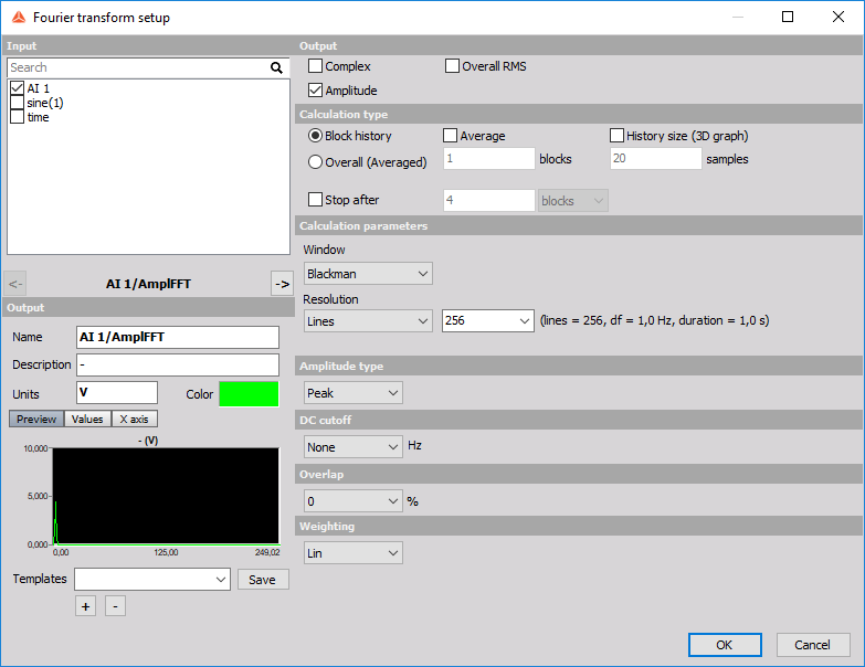Create a vector channel inside Fourier transform setup for testing the created module Create a vector channel inside Fourier transform setup for testing the created module