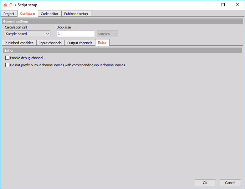 Remove the debug channel by unticking the checkbox in Configure's Extra tab Remove the debug channel by unticking the checkbox in Configure's Extra tab