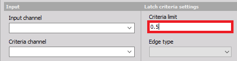 criteriaLimit part of the code is triggered if we edit the text criteriaLimit part of the code is triggered if we edit the text