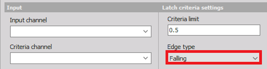 edgeType of code is triggered if we click on the marked component