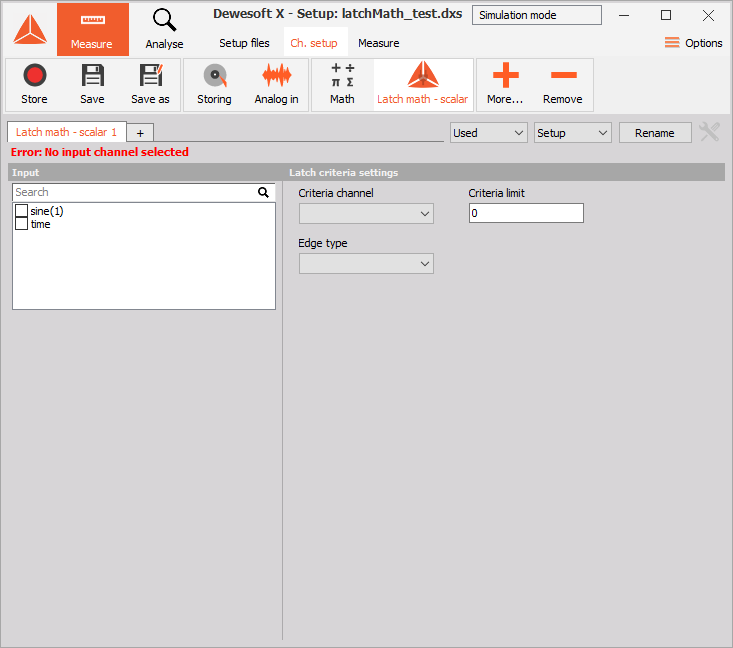 The created user interface The created user interface