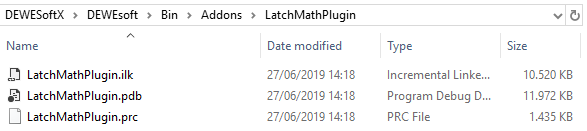 To import your plugin you have to copy and paste files with .prc extension into Dewesoft's Addons folder To import your plugin you have to copy and paste files with .prc extension into Dewesoft's Addons folder