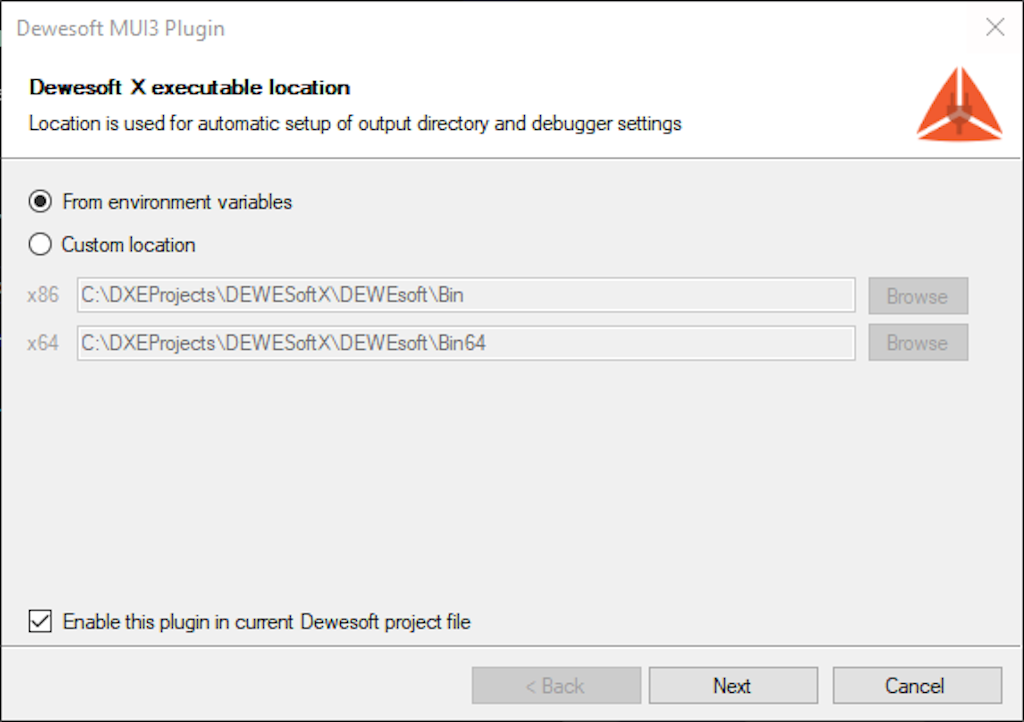 The wizard will guide you through the creation of the plugin