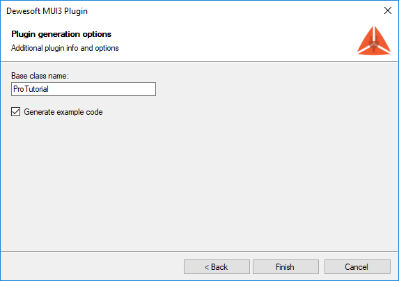 Set your Base class name. It is used as a prefix for class and project name Set your Base class name. It is used as a prefix for class and project name