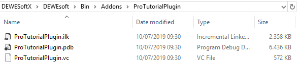 To import your plugin copy and paste a file with .vc extension to Dewesoft's Addons folder To import your plugin copy and paste a file with .vc extension to Dewesoft's Addons folder