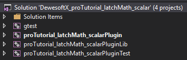 New C++ Plugin project is created New C++ Plugin project is created