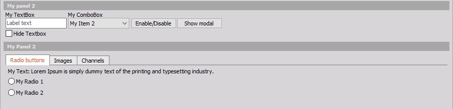 Elements of newly added plugin Elements of newly added plugin