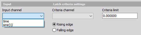 Channel names are now visible in ComboBoxes Channel names are now visible in ComboBoxes