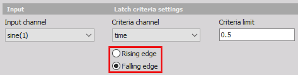 Another part of the code is triggered as you click on a desired component