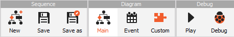 Sequence buttons Sequence buttons