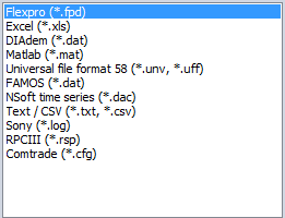 Export options Export options