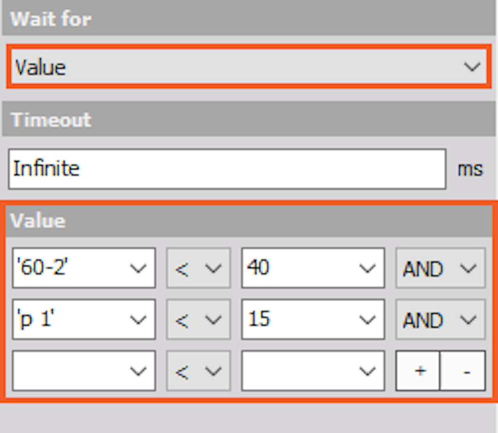Wait for value