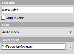 Audio video block Audio video block