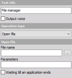 File manager block File manager block