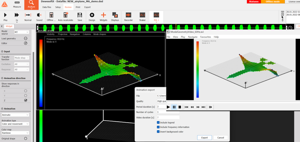 More presentation settings