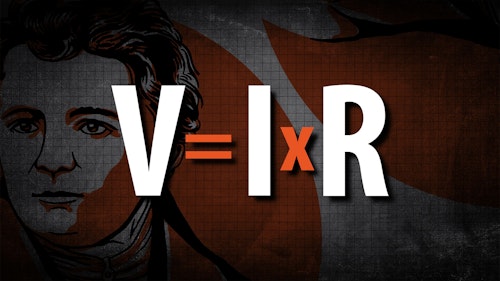 Voltage, current, resistance, Ohms law