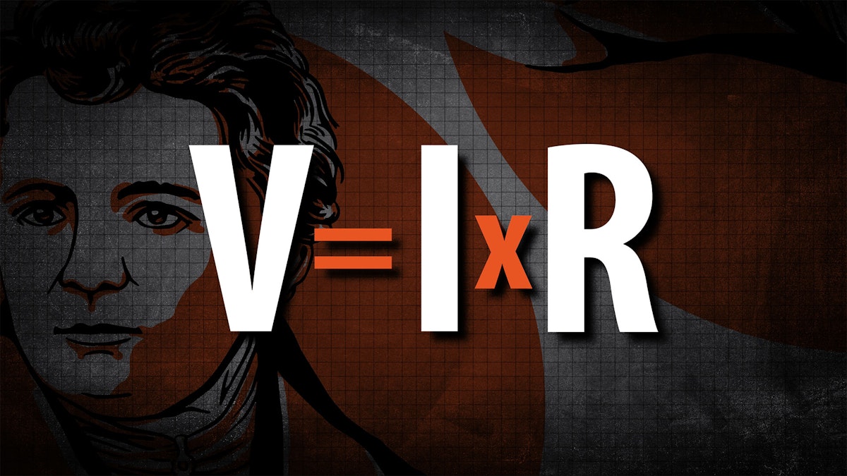 Voltage, current, resistance, Ohms law