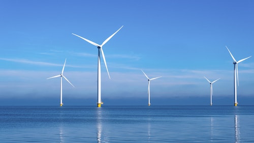 Offshore wind farm testing