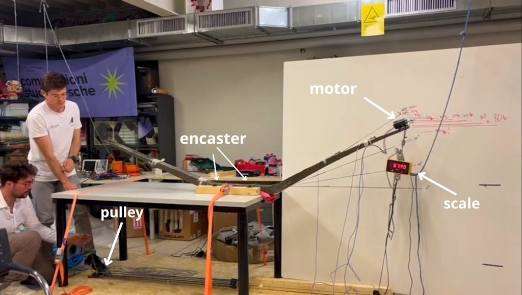 Validation of Structural Model Parameters of a Sailing Boat