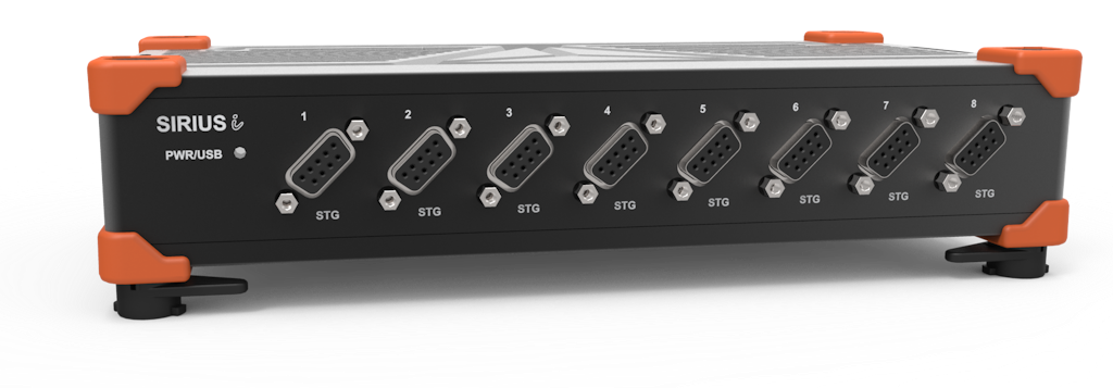 Figure 13. Dewesoft SIRIUS-8xSTG high-channel distributable data acquisition system.