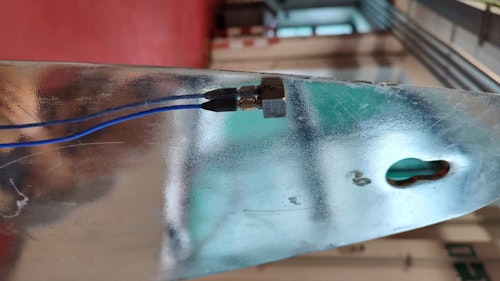 Modal Testing and Analysis of an Aeronautical Propeller Blade