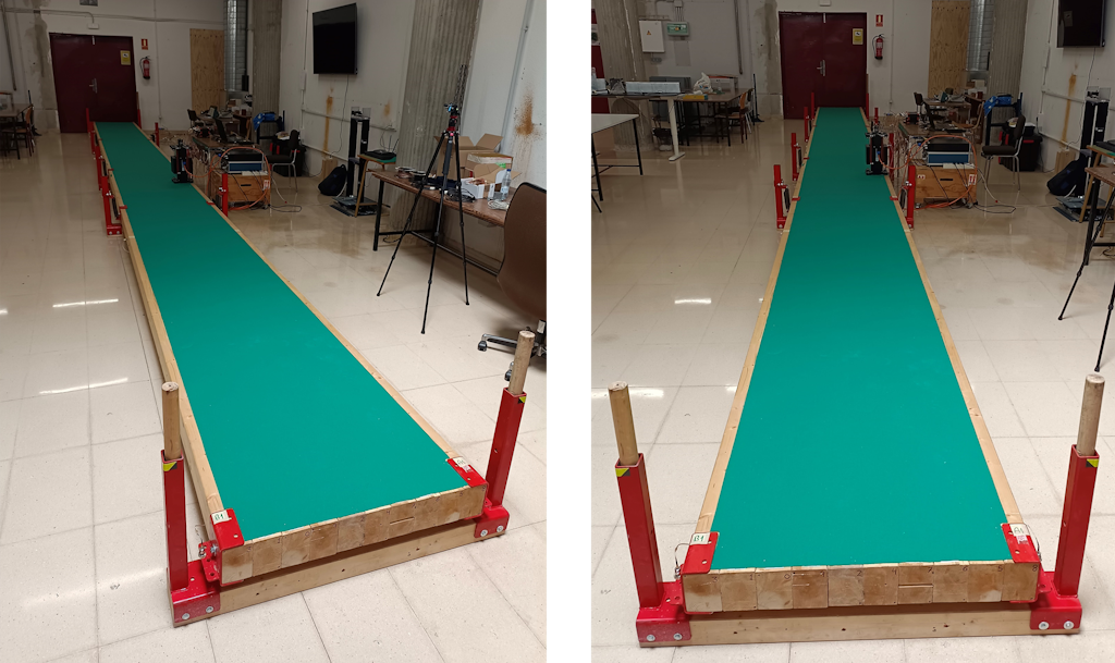 Figure 1. The pedestrian platform laboratory demonstrator.