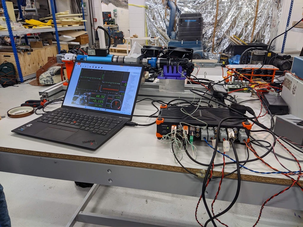 Abb. 12: Experimenteller Versuchsaufbau
