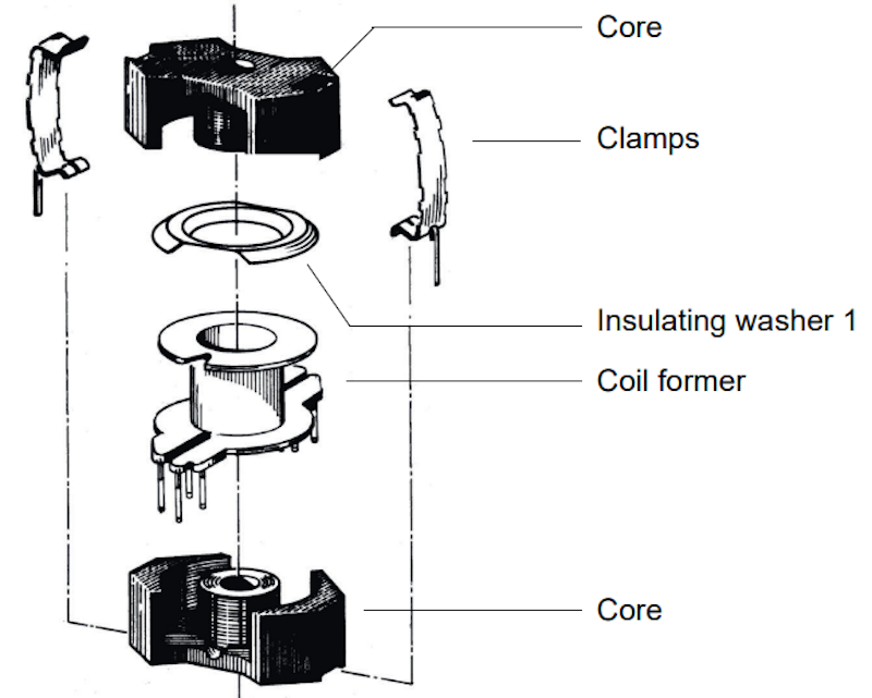The model of the circuit of the inductor. The model of the circuit of the inductor.