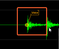 The image shows a selected marker. The image shows a selected marker.