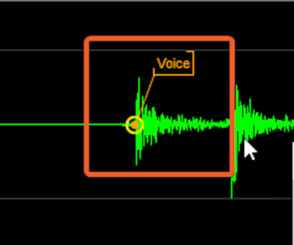 The image shows a selected marker.