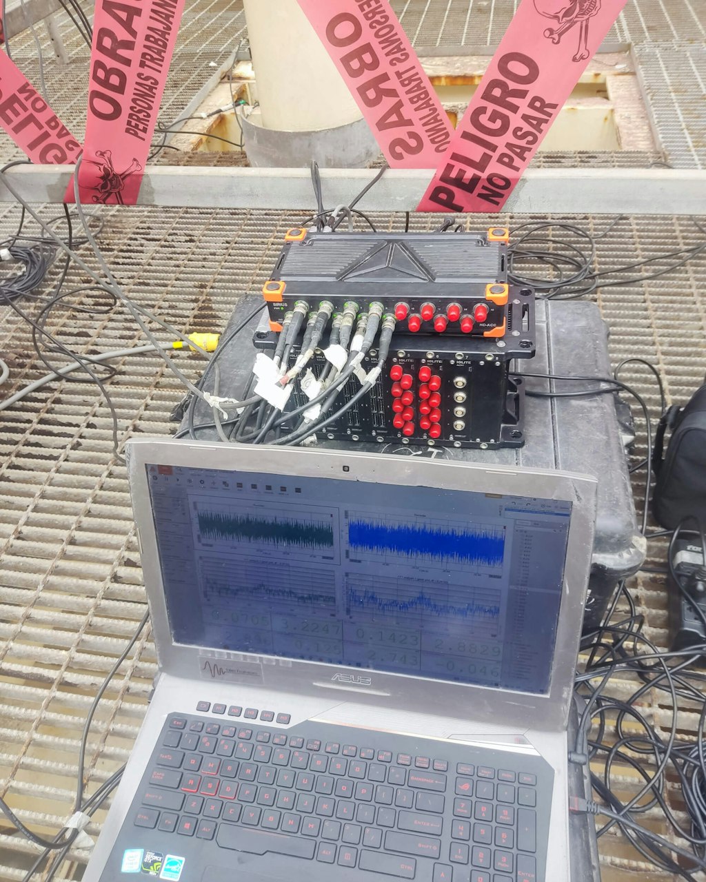 Figure 4. The measurement setup.