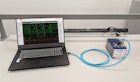 Direct Ethernet connection between Scanivalve DSA-5000 and a Windows computer running DewesoftX DAQ software.