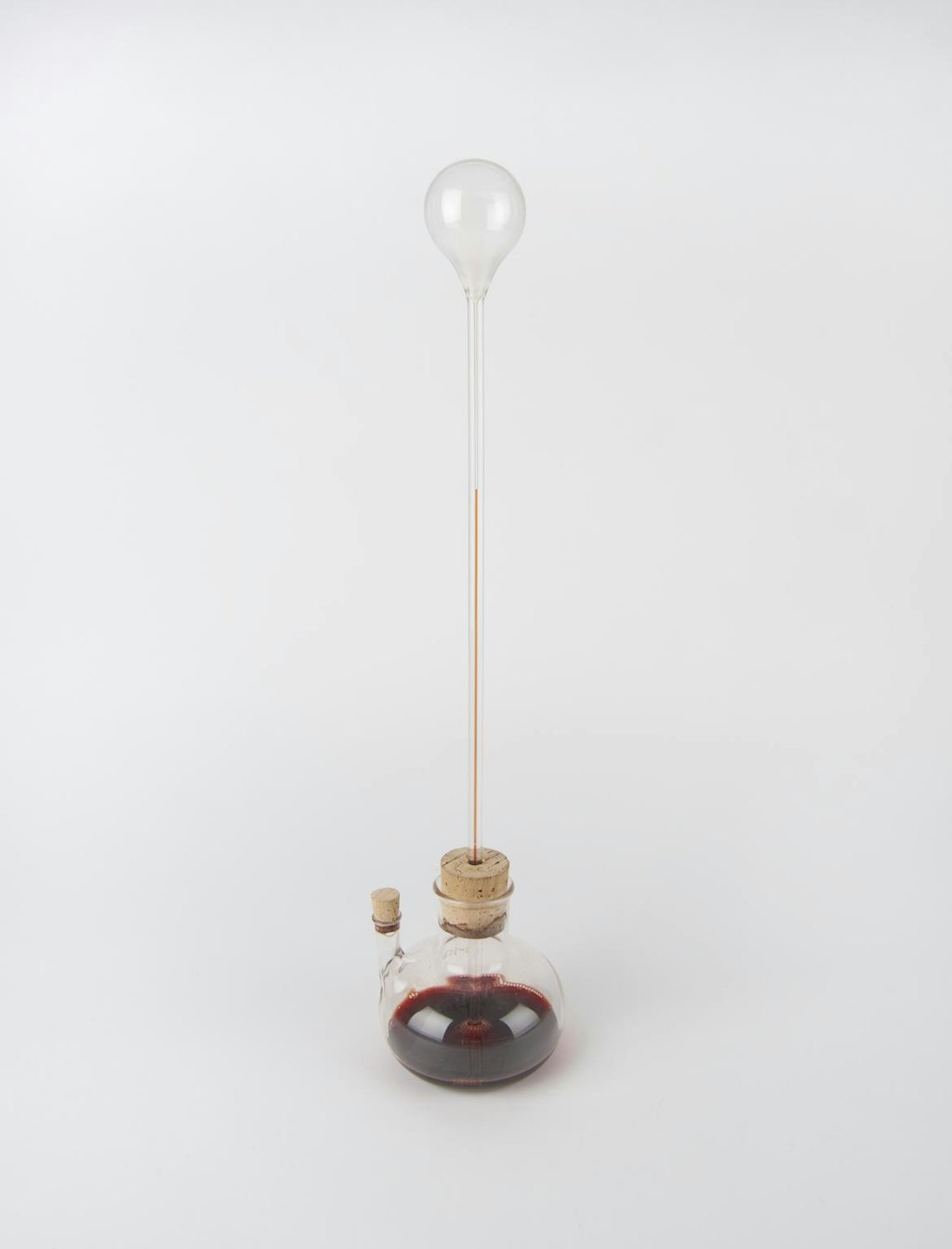 Grupo del Museo de Ciencias. Reconstrucción del Termoscopio de Galileo, 1592-1600. Colección del Grupo del Museo de Ciencias (1988-1990). Disponible en línea.