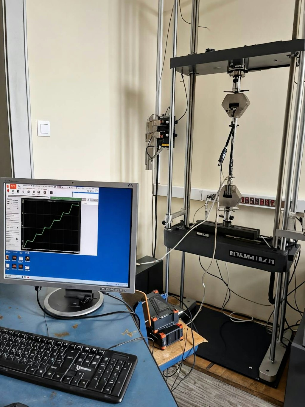 Figure 13. Sensor calibration setup.