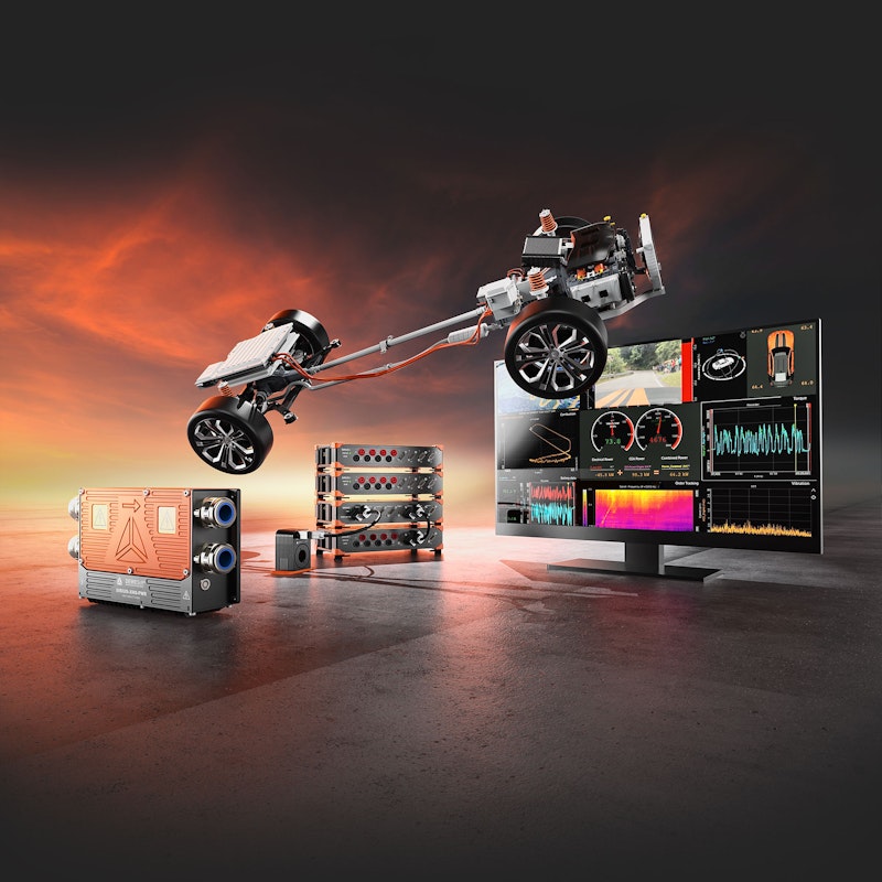 Dewesoft electric vehicle testing