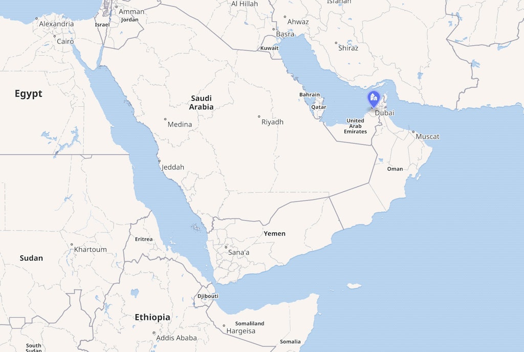Map and location of Dewesoft FCZ