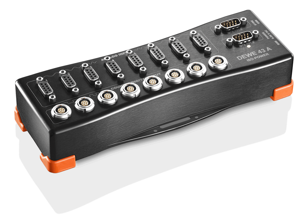 Figure 2. DEWE-43A data acquisition system.