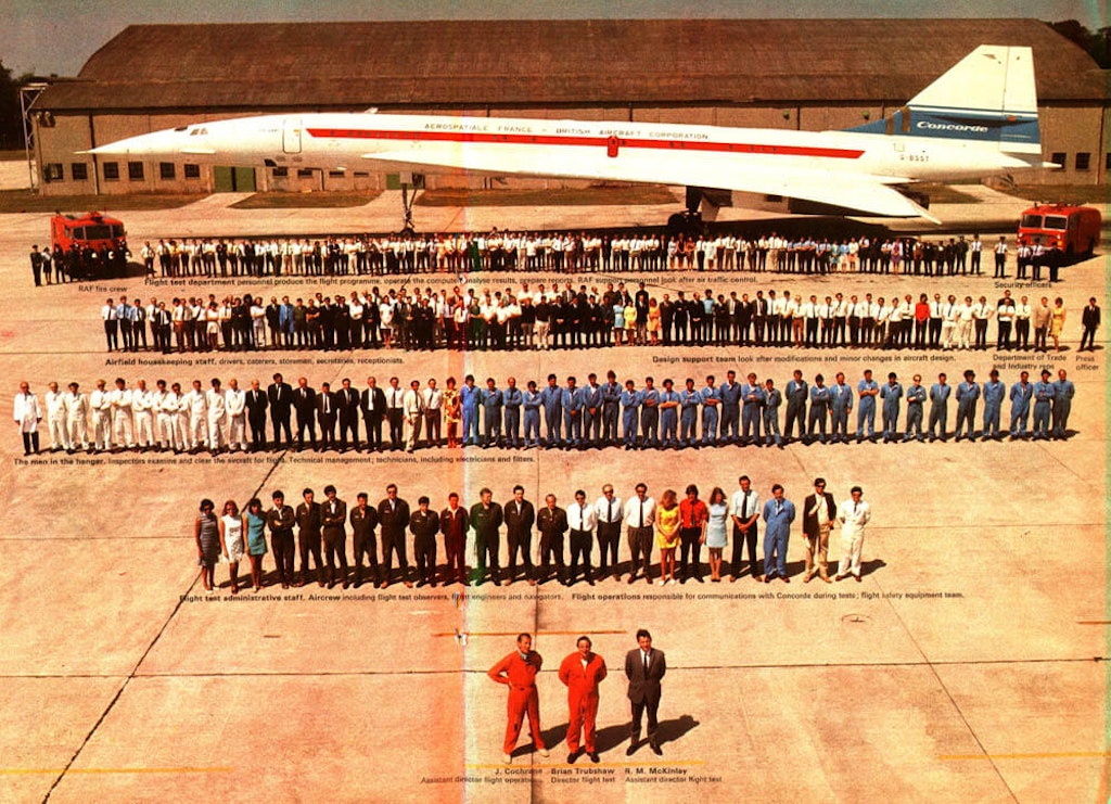 The Fairford UK Flight Test Team. Image courtesy of BAE Systems.