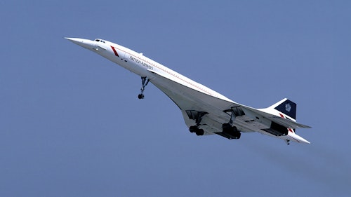 British Airways Concorde in 1986, Image by Eduard Marmet, CC BY-SA 3.0 GFDL 1.2, via Wikimedia Commons