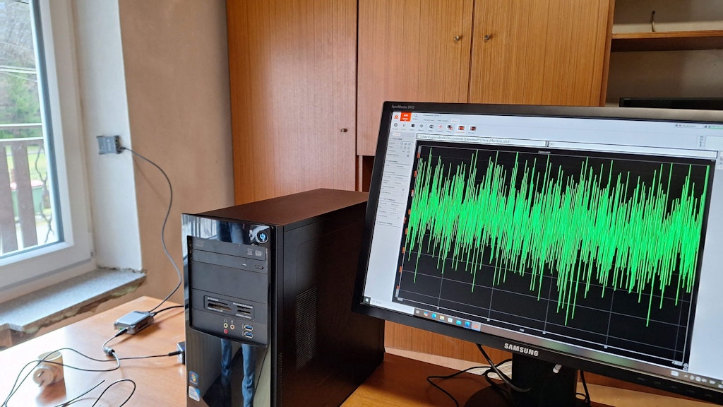 Figure 10. The final setup. 
